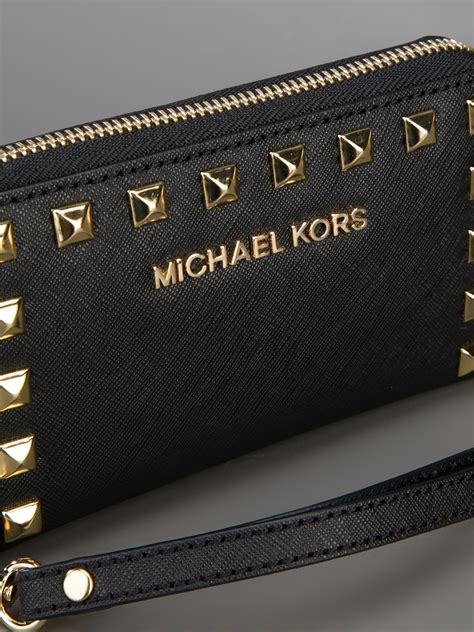 studded wallet michael kors